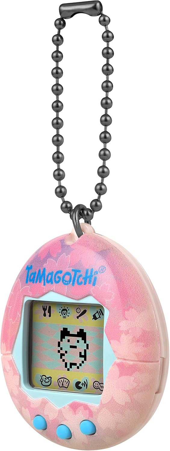 TAMAGOTCHI Bandai Original Sakura Digital Pet | Nurture And Raise The Original Electronic Pet Japanese Kids Toys For Girls And Boys Make Great 90s Retro Gifts