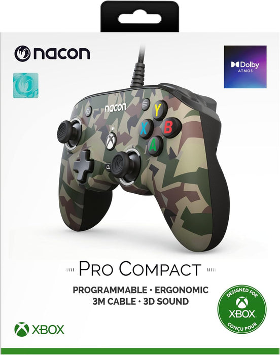 Nacon Pro Compact Controller camo forest