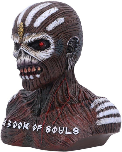 Nemesis Now Officially Licensed Iron Maiden The Book of Souls Bust Box (Small) Brown, 11.5cm
