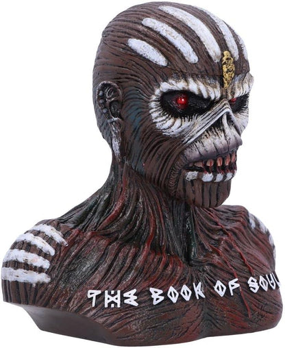 Nemesis Now Officially Licensed Iron Maiden The Book of Souls Bust Box (Small) Brown, 11.5cm