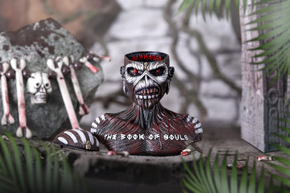 Nemesis Now Officially Licensed Iron Maiden The Book of Souls Bust Box (Small) Brown, 11.5cm