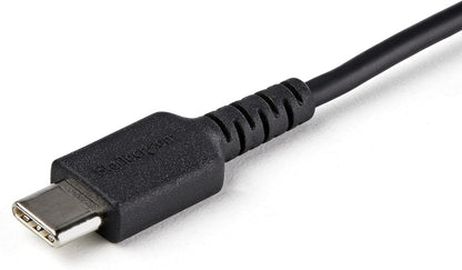 StarTech.com 1M SECURE CHARGING CABLE- USB-A TO USB-C DATA BLOCKER, Black