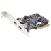 StarTech.com 2-Port USB PCIe Card with 10Gbps/port - USB 3.1/3.2 Gen 2 Type-A PCI Express 3.0 x2 Host Controller Expansion Card - Add-On Adapter Card - Full/Low Profile - Windows & Linux (PEXUSB312A3