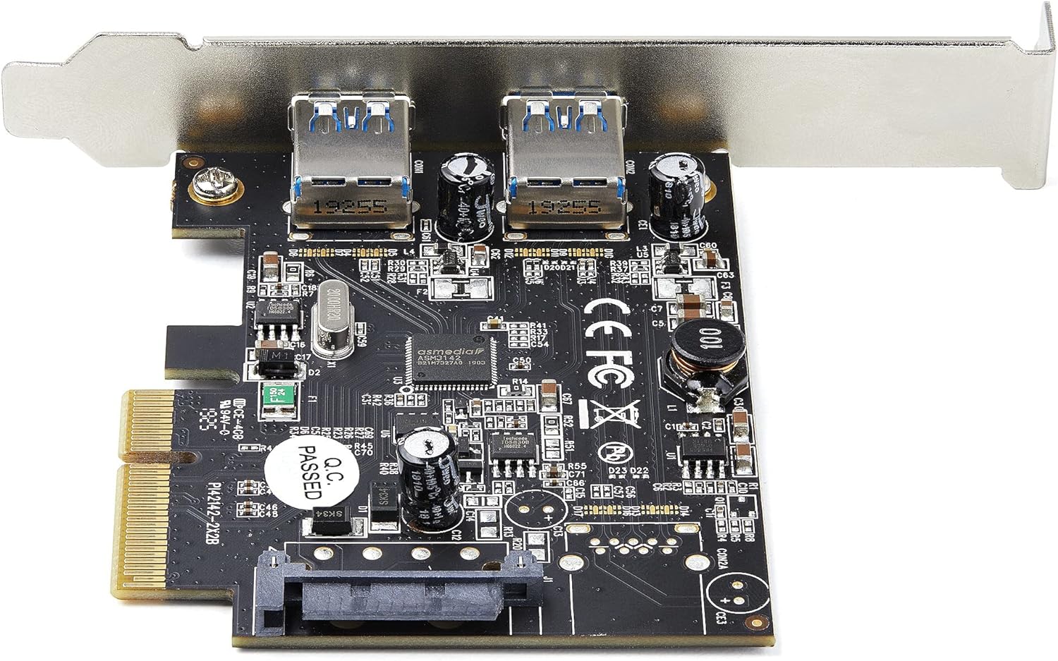 StarTech.com 2-Port USB PCIe Card with 10Gbps/port - USB 3.1/3.2 Gen 2 Type-A PCI Express 3.0 x2 Host Controller Expansion Card - Add-On Adapter Card - Full/Low Profile - Windows & Linux (PEXUSB312A3