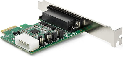 StarTech.com PCI Express serielle Schnittstellenkarte (4 port, RS232, 16950 UART, 256-Byte-FIFO-Cache, Windows and Linux