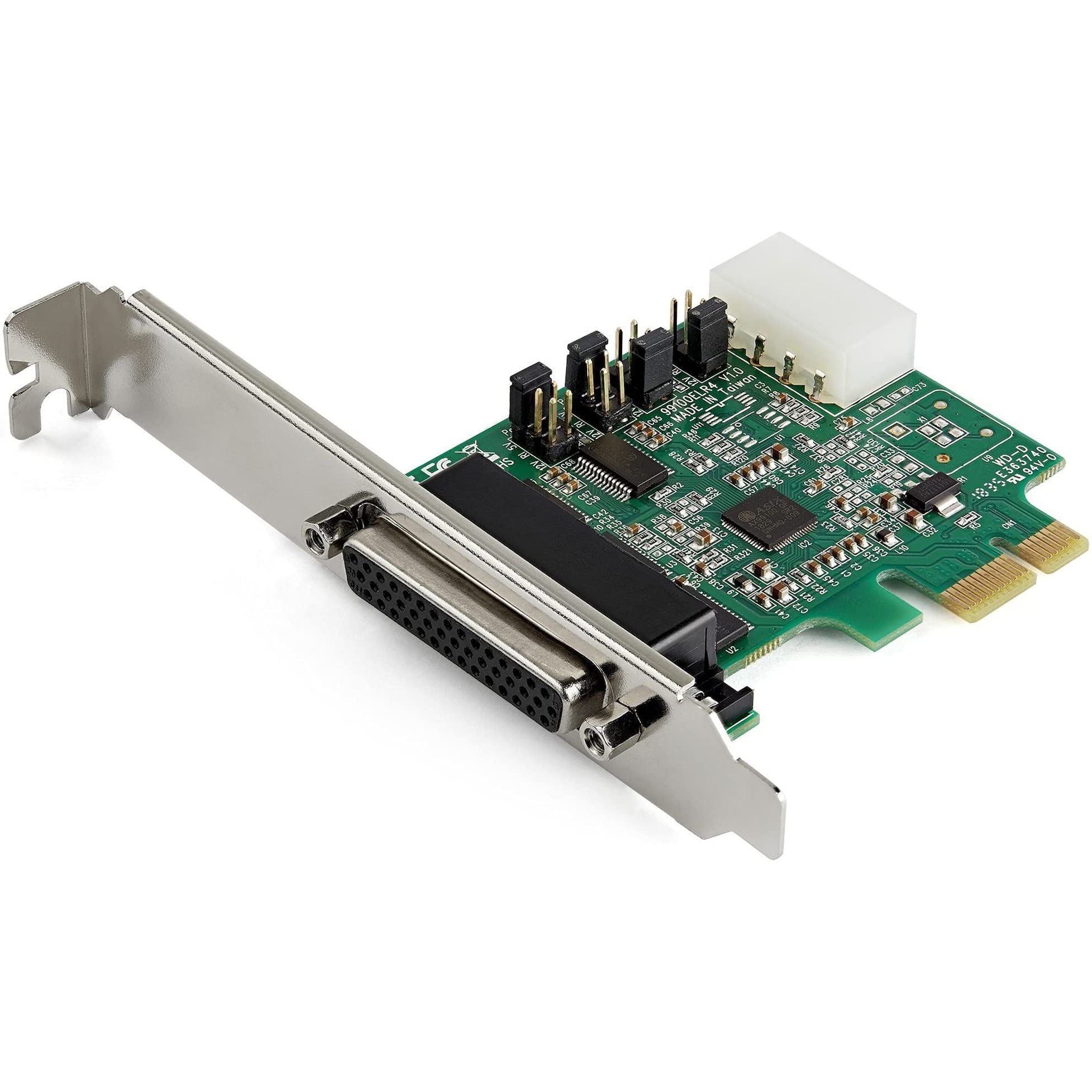 StarTech.com PCI Express serielle Schnittstellenkarte (4 port, RS232, 16950 UART, 256-Byte-FIFO-Cache, Windows and Linux
