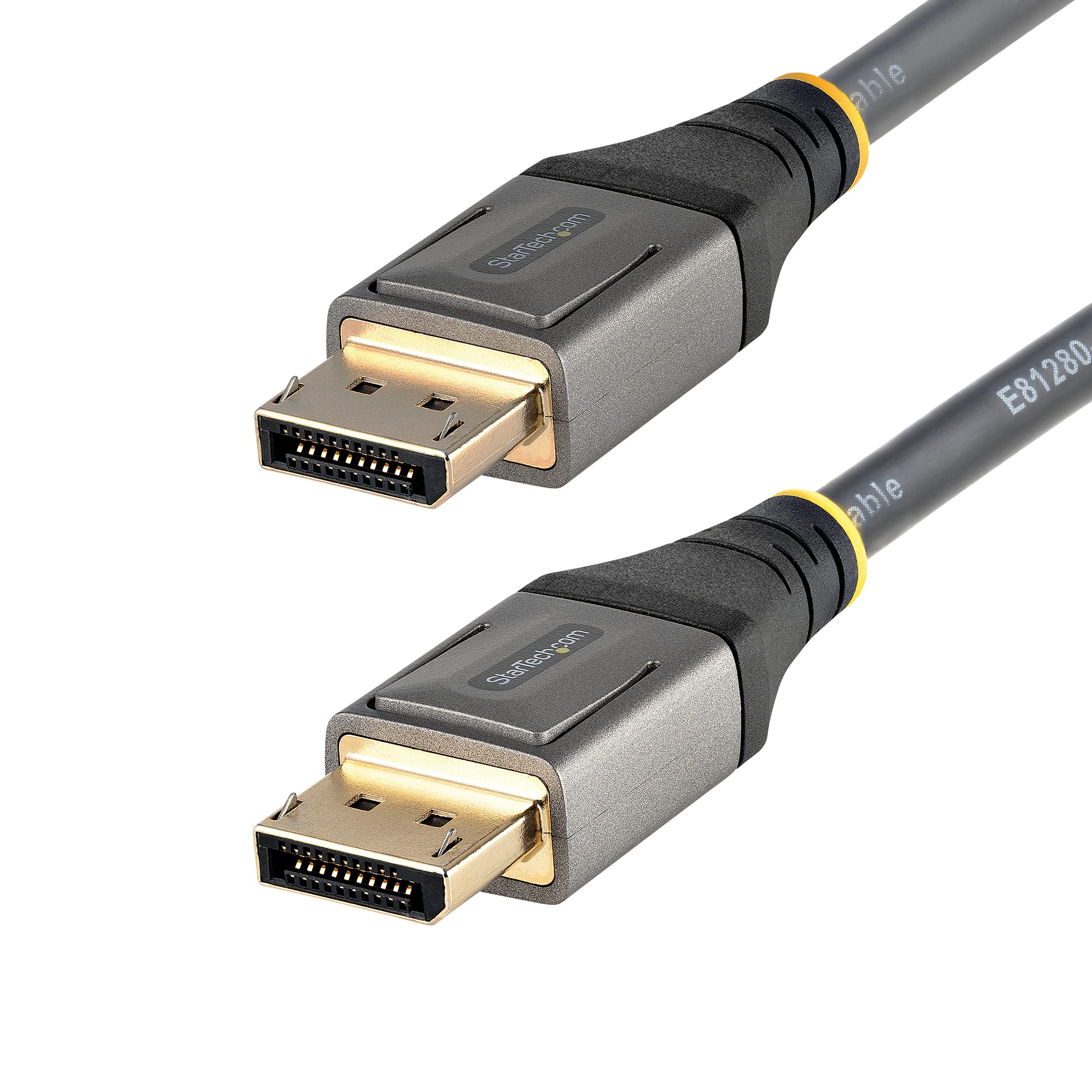 StarTech.com 6ft (2m) VESA Certified DisplayPort 1.4 Cable - 8K 60Hz HDR10 - Ultra HD 4K 120Hz Video - DP 1.4 Cable / Cord - For Monitors/Displays - DisplayPort to DisplayPort Cable - M/M (DP14VMM2M