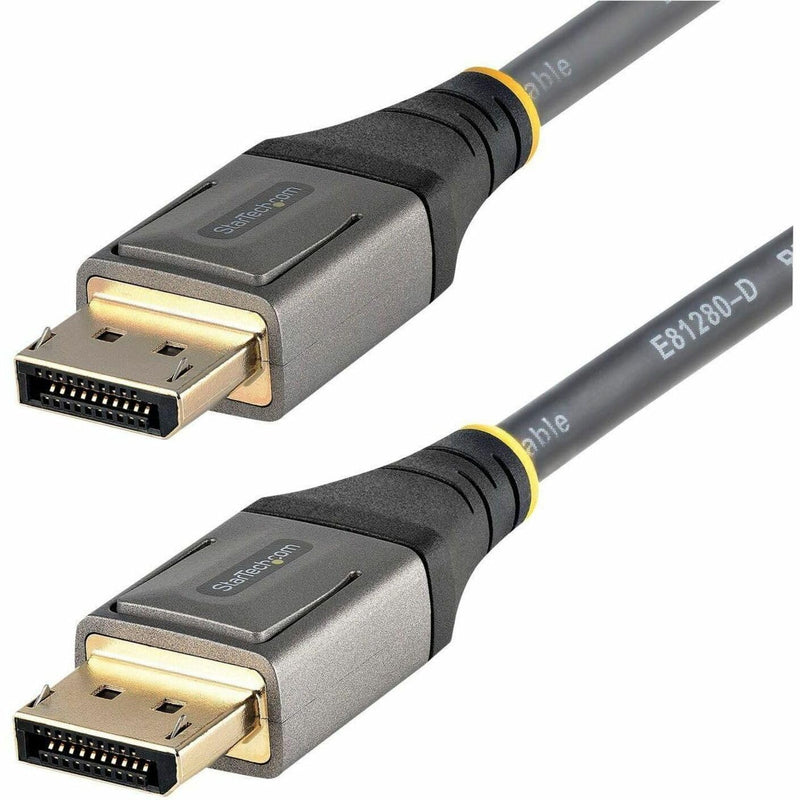 StarTech.com 10ft (3m) VESA Certified DisplayPort 1.4 Cable - 8K 60Hz HDR10 - Ultra HD 4K 120Hz Video - DP 1.4 Cable/Cord - For Monitors/Displays - DisplayPort to DisplayPort Cable - M/M (DP14VMM3M