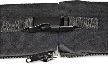 StarTech.com 40" (1m) Neoprene Cable Management Sleeve with Zipper & Buckle - 1.2" (3cm) Diameter - Computer/PC Power/Network/AV Cord Cover/Manager - Flexible Cable Organizer Wrap - Black (WKSTNCMZP