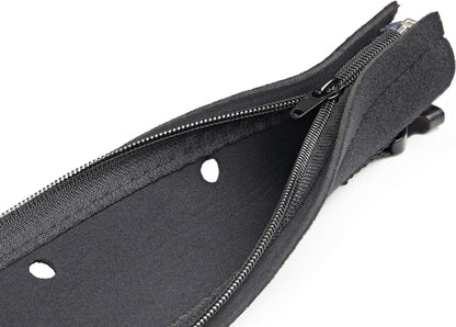 StarTech.com 40" (1m) Neoprene Cable Management Sleeve with Zipper & Buckle - 1.2" (3cm) Diameter - Computer/PC Power/Network/AV Cord Cover/Manager - Flexible Cable Organizer Wrap - Black (WKSTNCMZP