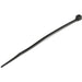 StarTech.com 4"(10cm) Cable Ties - 1/16"(2mm) wide, 7/8"(22mm) Bundle Diameter, 18lb(8kg) Tensile Strength, Nylon Self Locking Zip Ties with Curved Tip - 94V-2/UL Listed, 100 Pack - Black(CBMZT4B) Pack of 100 Black