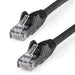 StarTech.com 5m CAT6 Ethernet Cable - LSZH (Low Smoke Zero Halogen) - 10 Gigabit 650MHz 100W PoE RJ45 UTP Network Patch Cord Snagless with Strain Relief - Black, CAT 6, ETL Verified (N6LPATCH5MBK