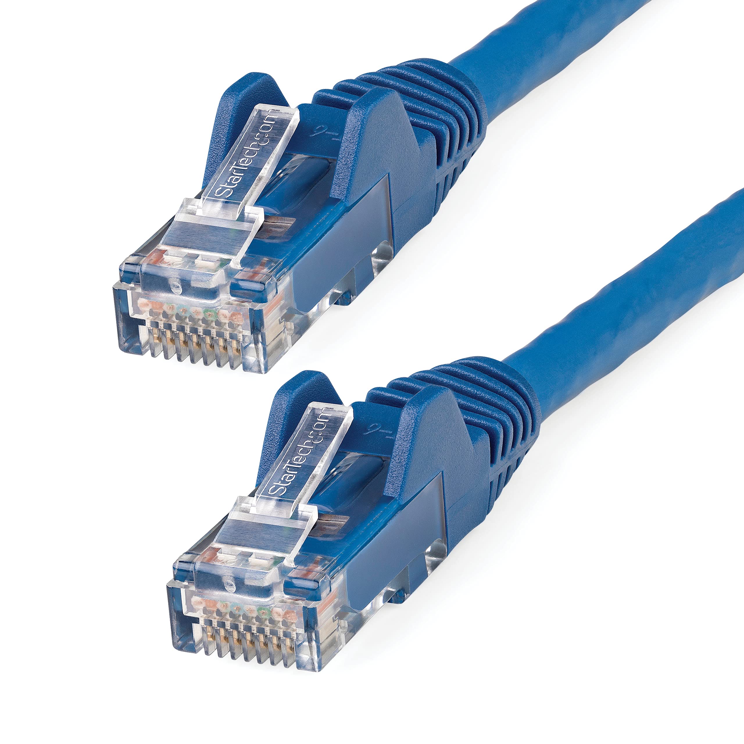 StarTech.com 5m CAT6 Ethernet Cable - LSZH (Low Smoke Zero Halogen) - 10 Gigabit 650MHz 100W PoE RJ45 UTP Network Patch Cord Snagless with Strain Relief - Blue, CAT 6, ETL Verified (N6LPATCH5MBL