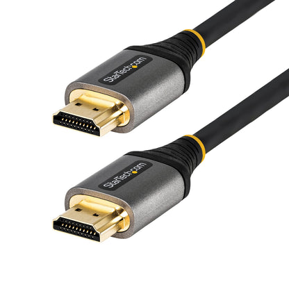 StarTech.com 3ft (1m) HDMI 2.1 Cable 8K - Certified Ultra High Speed HDMI Cable 48Gbps - 8K 60Hz/4K 120Hz HDR10+ eARC - Ultra HD 8K HDMI Cable - Monitor/TV/Display - Flexible TPE Jacket, Black