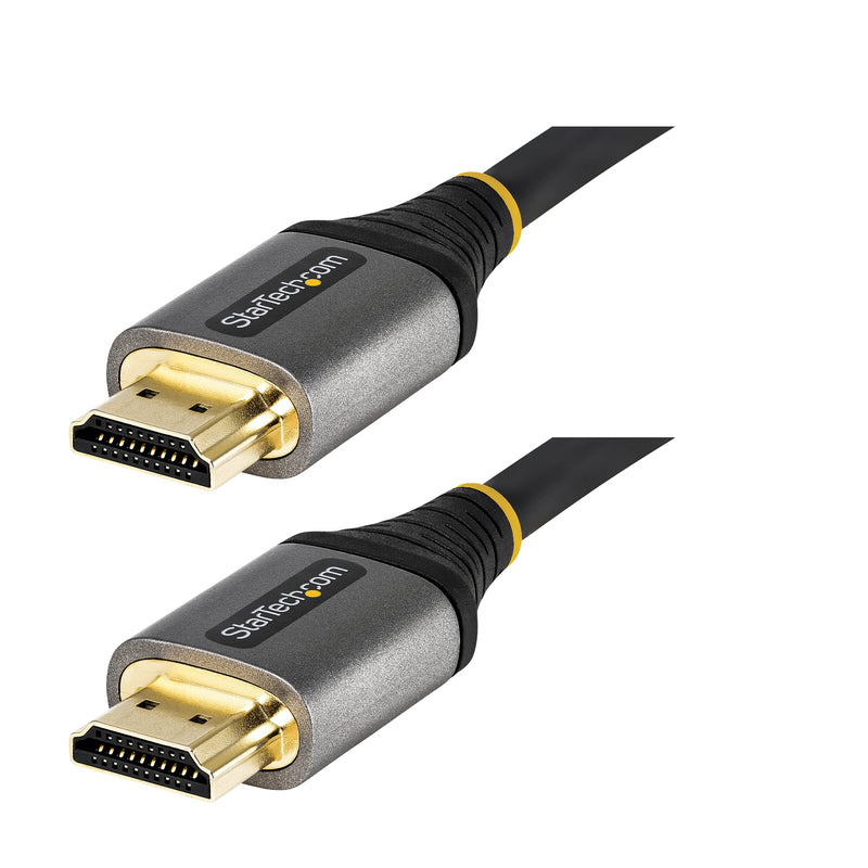 StarTech.com 6ft (2m) HDMI 2.1 Cable 8K - Certified Ultra High Speed HDMI Cable 48Gbps - 8K 60Hz/4K 120Hz HDR10+ eARC - Ultra HD 8K HDMI Cable - Monitor/TV/Display - Flexible TPE Jacket (HDMM21V2M