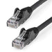 StarTech.com 10m CAT6 Ethernet Cable - LSZH (Low Smoke Zero Halogen) - 10 Gigabit 650MHz 100W PoE RJ45 UTP Network Patch Cord Snagless with Strain Relief - Black, CAT 6, ETL Verified (N6LPATCH10MBK