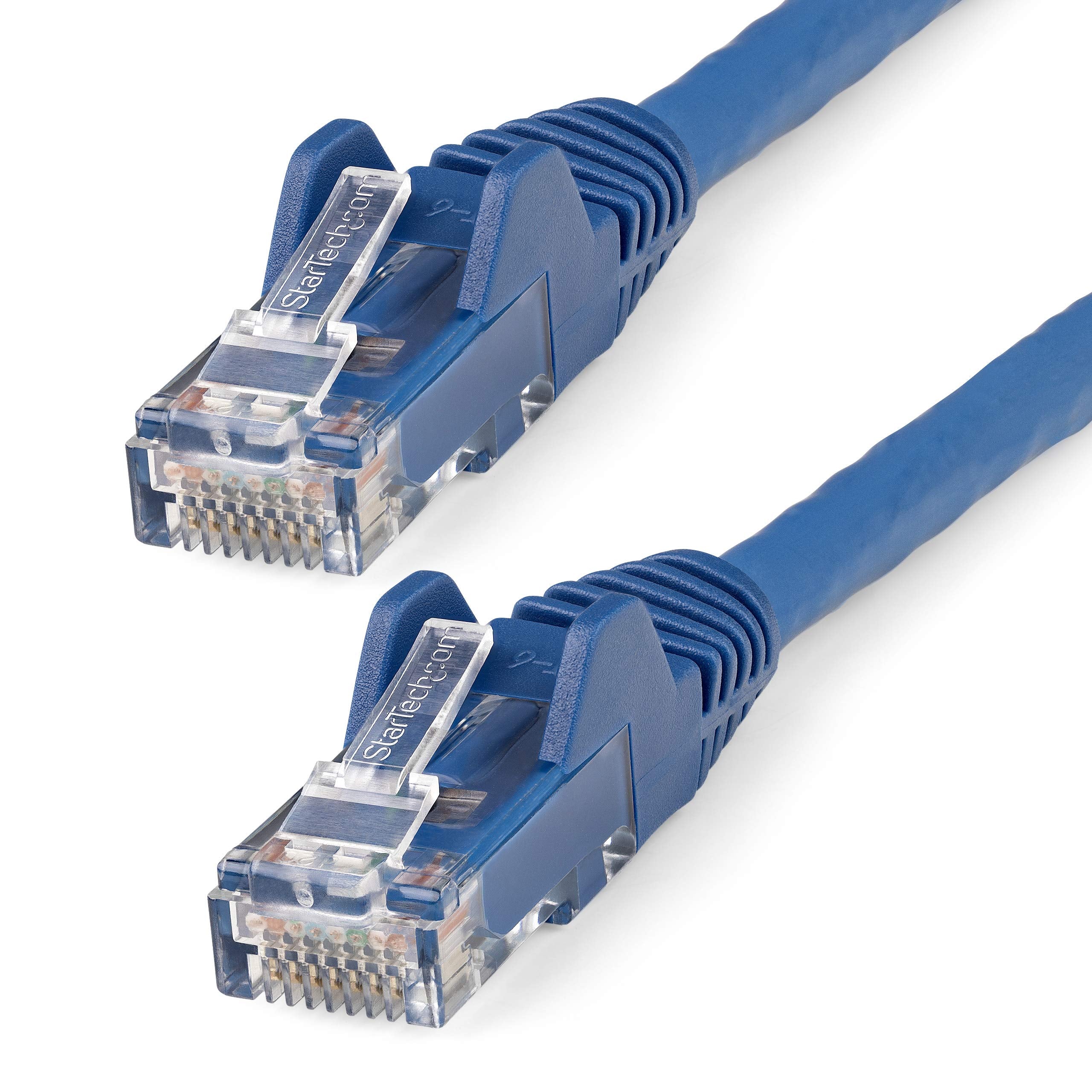 StarTech.com 7m CAT6 Ethernet Cable - LSZH (Low Smoke Zero Halogen) - 10 Gigabit 650MHz 100W PoE RJ45 UTP Network Patch Cord Snagless with Strain Relief - Blue, CAT 6, ETL Verified (N6LPATCH7MBL