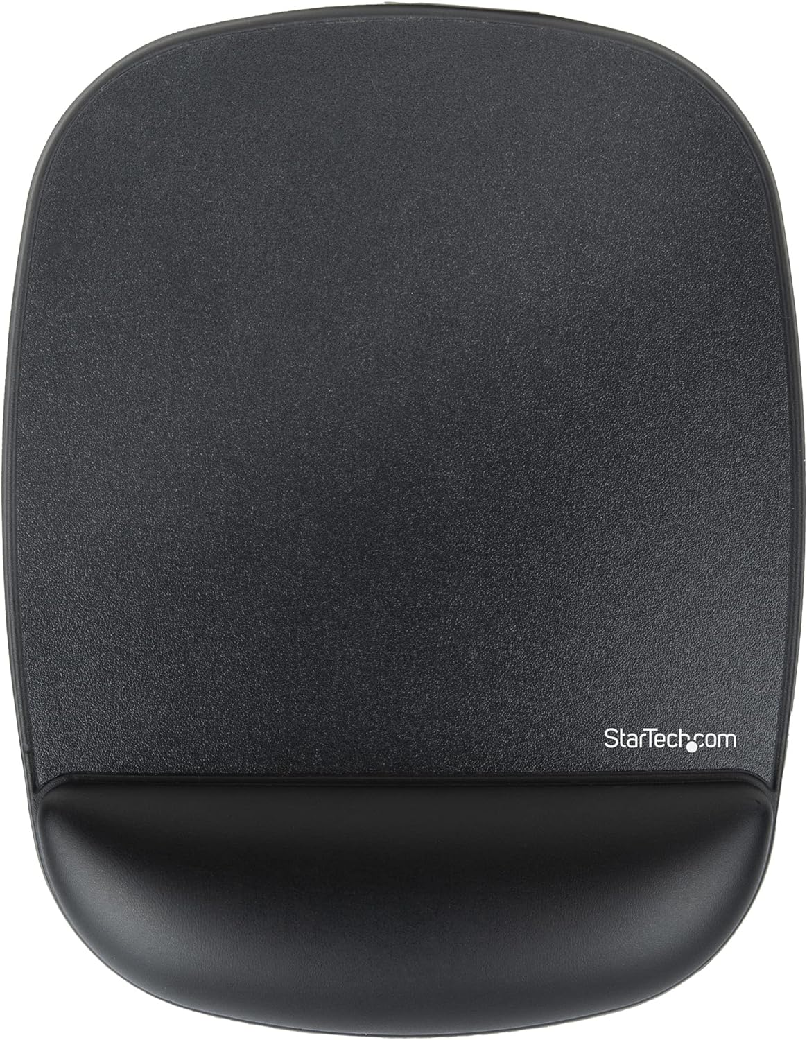 StarTech.com Mouse Pad with Hand rest, 6.7x7.1x0.8in (17x18x2cm), Ergonomic Mouse Pad with Wrist Support, Desk Wrist Pad w/Non-Slip PU Base, Cushioned Gel Mouse Pad w/Palm Rest (B-ERGO-MOUSE-PAD