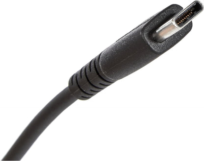 StarTech.com 20in (50cm) USB C Charging Cable, Coiled Heavy Duty Fast Charge & Sync USB-C Cable, USB 2.0 Type-C Cable, Rugged Aramid Fiber, Durable Male to Male USB Cable, Black (R2CCC-1M-USB-CABLE