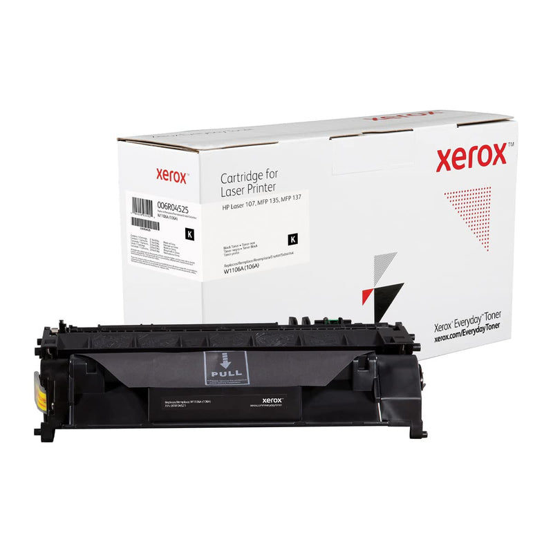Xerox Laser Toner Everyday 006R04525 Black Ersatz für HP W1106A HP Laser 107 MFP 135 MFP 137 107 MFP 135 137