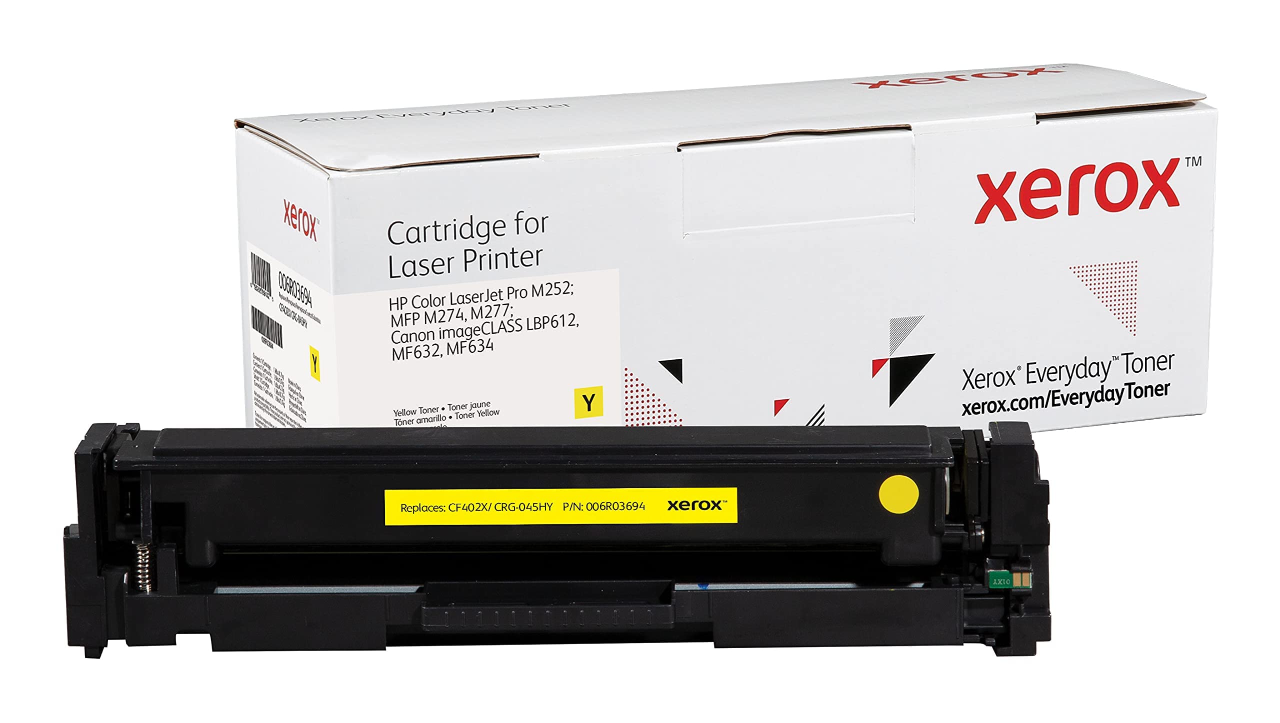 Everyday by Xerox Yellow Toner compatible with HP 201X (CF402X