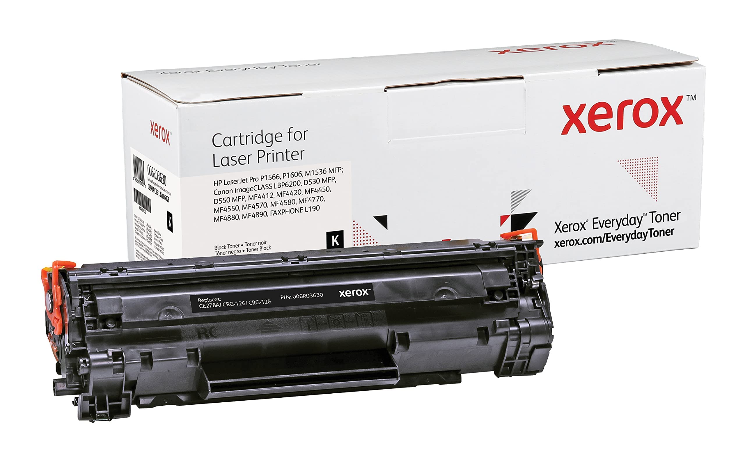 Xerox Everyday Toner Noir, équivalent à HP CE278A/ CRG-126/ CRG-128 2100 Pages - (006R03630