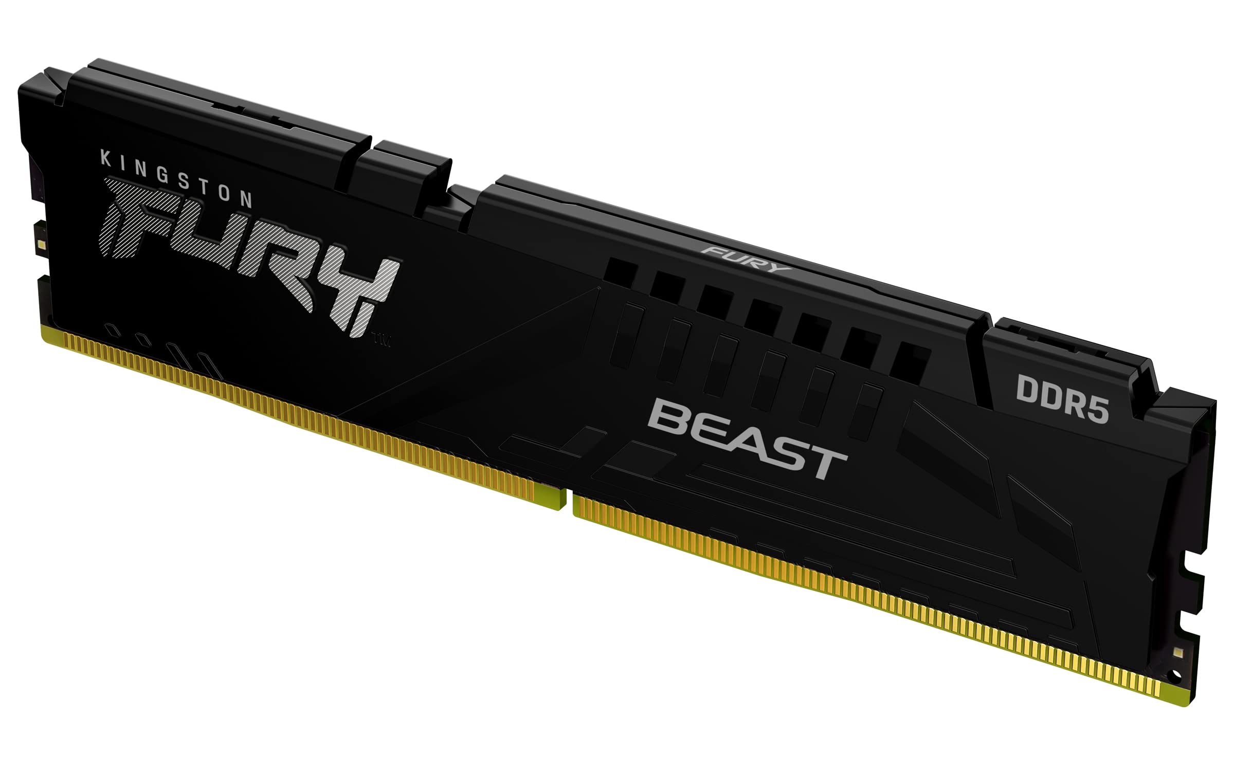Kingston FURY Beast DDR5 16GB 5200MT/s CL40 DIMM Desktop Memory Gaming Single Module - KF552C40BB-16