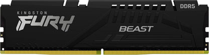 Kingston FURY Beast DDR5 16GB 5200MT/s CL40 DIMM Desktop Memory Gaming Single Module - KF552C40BB-16