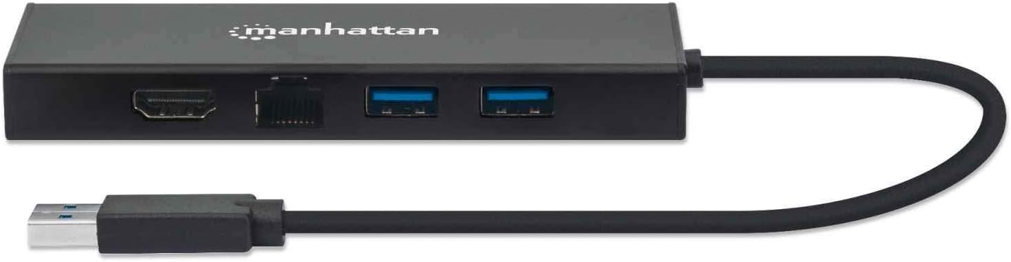 Usb-A Dock/Hub 5-Port- Hdmi/Usb-C/Network/2X Usb-A
