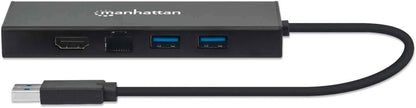 Usb-A Dock/Hub 5-Port- Hdmi/Usb-C/Network/2X Usb-A