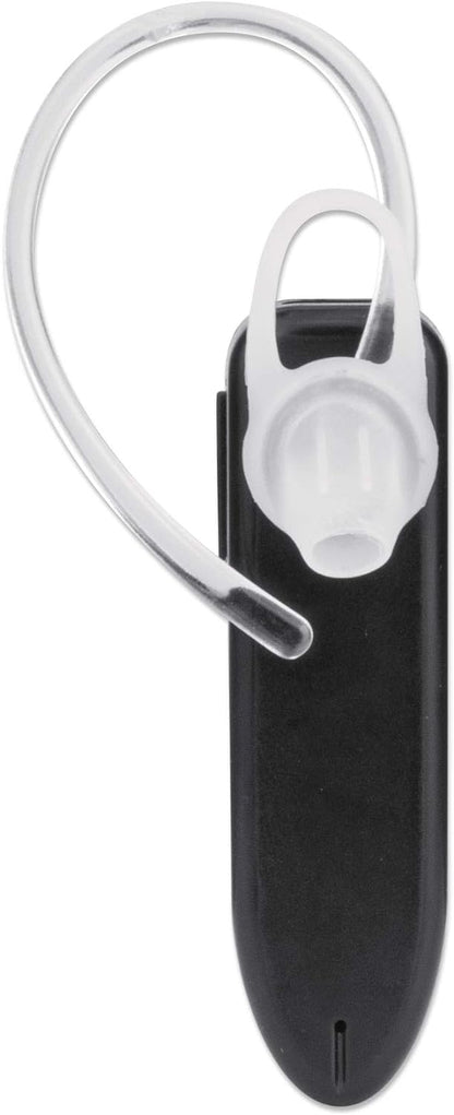 Manhattan 179553 Bluetooth Headset In-Ear Design Omnidirectional Microphone Integrated Controls Black