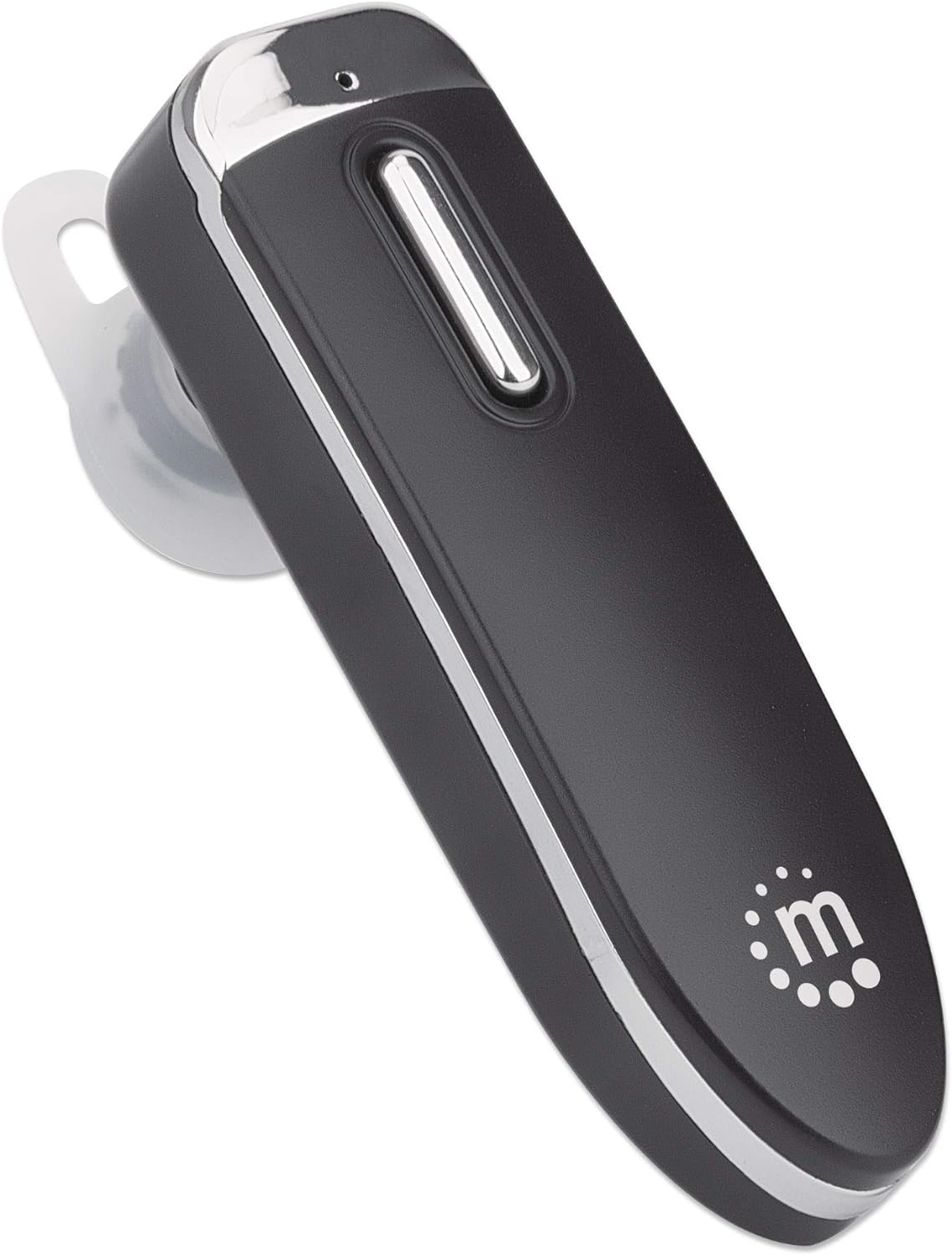 Manhattan 179553 Bluetooth Headset In-Ear Design Omnidirectional Microphone Integrated Controls Black