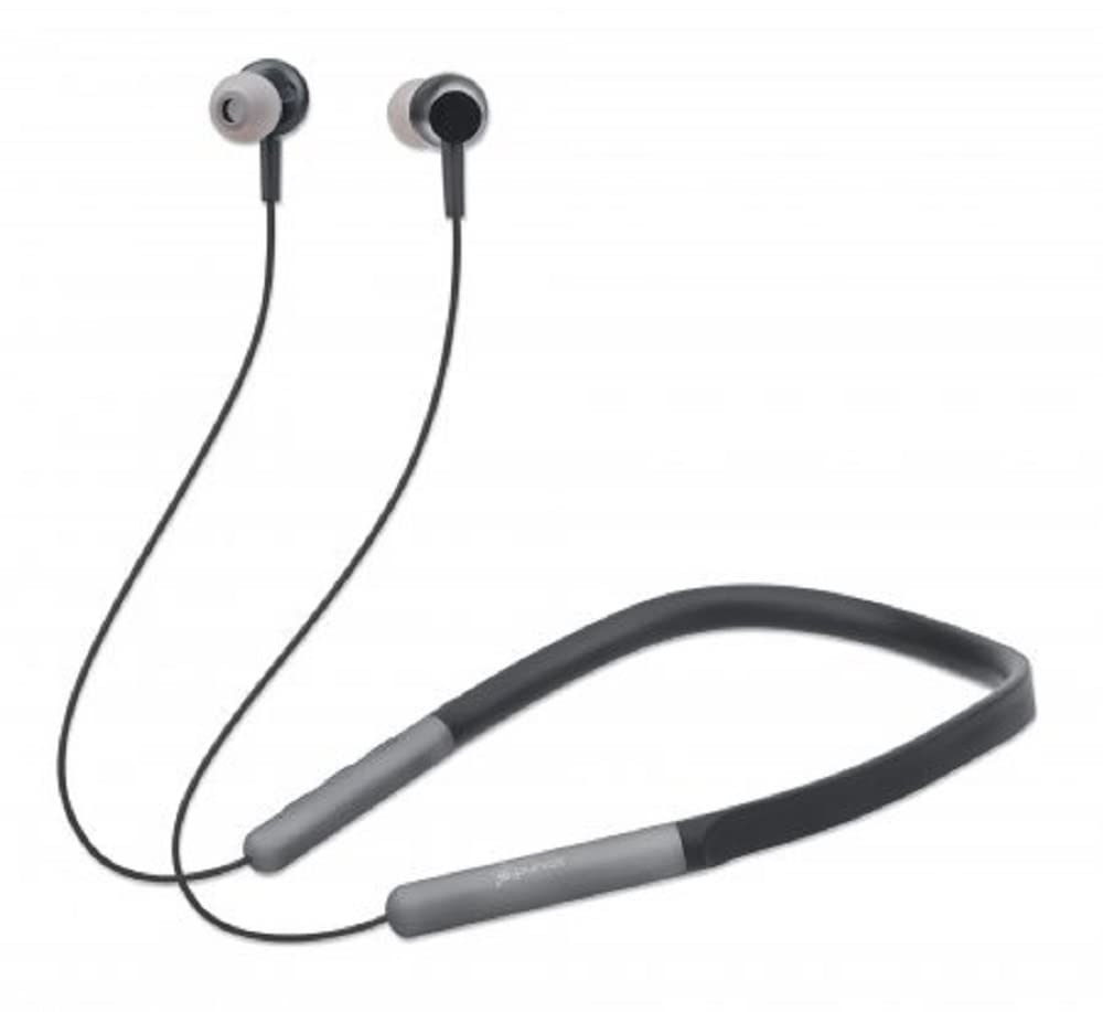 Manhattan Bluetooth In-Ear Headset with Neckband (Clearance Pricing), W128290968 (Neckband (Clearance Pricing), Microphone, Integrated Controls, Sweatproof, Noise Isolating, 5 Hour Usage