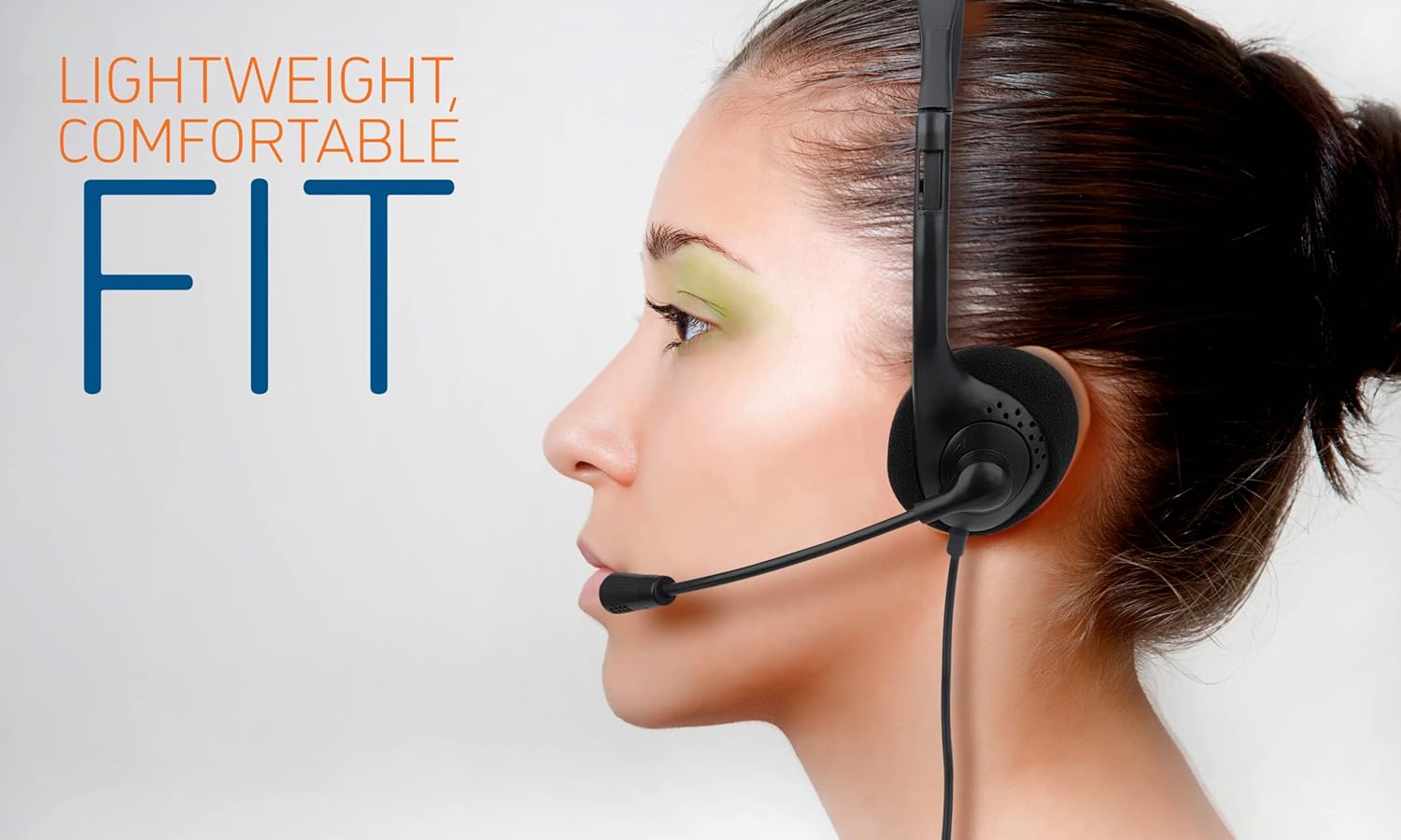 MANHATTAN USB-A HEADSET STEREO RETAIL BOX ON EAR ADJUSTABLE MICROPHONE IN