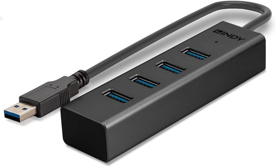 LINDY 43324 USB 3.0 Hub 4 Ports