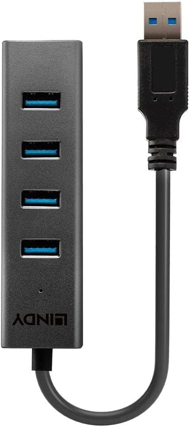 LINDY 43324 USB 3.0 Hub 4 Ports