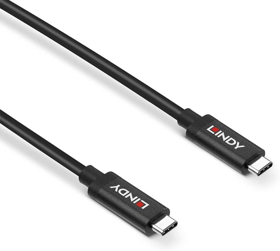 LINDY 43348 - USB Type-C 3.2 Gen 2 Type C/C Active Cable, 3 m - Active Cable for Video Signals and Data Transfer up to 10 Gbps, Supports DisplayPort 1.4 High Resolution, UHD up to 8K 7680x4320@60Hz
