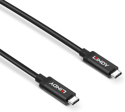 LINDY 43348 - USB Type-C 3.2 Gen 2 Type C/C Active Cable, 3 m - Active Cable for Video Signals and Data Transfer up to 10 Gbps, Supports DisplayPort 1.4 High Resolution, UHD up to 8K 7680x4320@60Hz