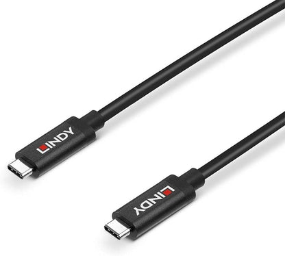 LINDY 43348 - USB Type-C 3.2 Gen 2 Type C/C Active Cable, 3 m - Active Cable for Video Signals and Data Transfer up to 10 Gbps, Supports DisplayPort 1.4 High Resolution, UHD up to 8K 7680x4320@60Hz