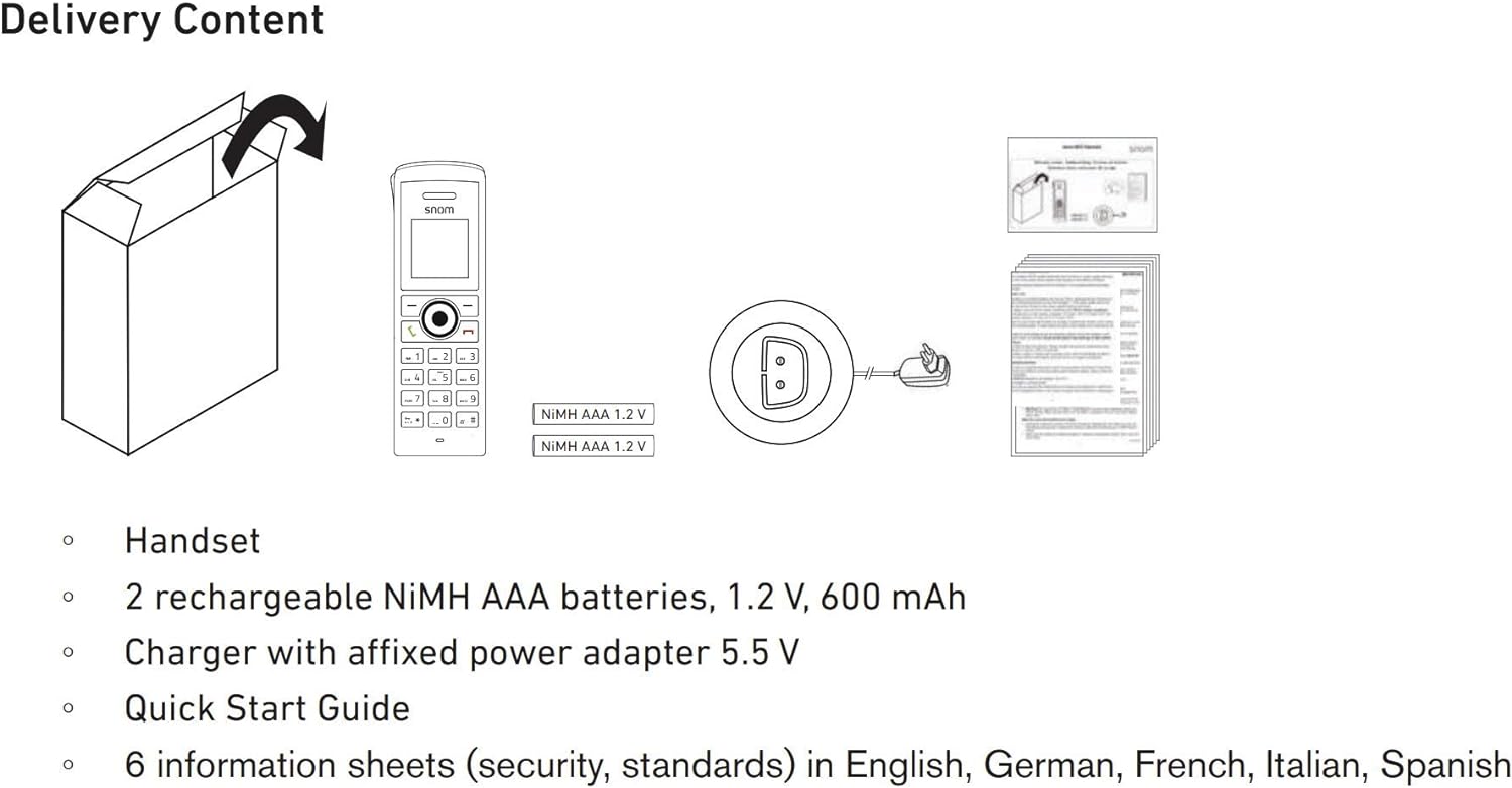 Snom DECT-Mobilteil M25