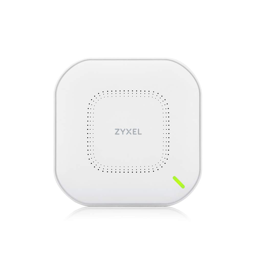 Zyxel True WiFi6 AX1800 Wireless Access Point (802.11ax Dual Band), 1,77Gbps with Quad Core CPU and Dual 2x2 MU-MIMO Antenna, Manageable via Nebula APP/Cloud or Standalone