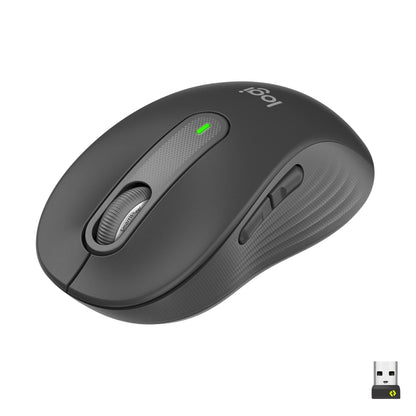 Logitech Signature M650 Wireless Mouse - For Small to Medium Sized Hands, 2-Year Battery, Silent Clicks, Customisable Side Buttons, Bluetooth, for PC/Mac/Multi-Device/Chromebook