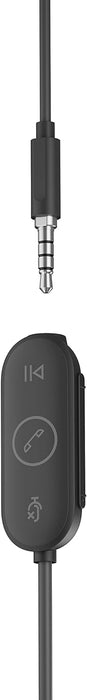 Logitech LOGI Zone Wired Earbuds Headphones Wire In-Od Office/Call Center USB Type C Graphite