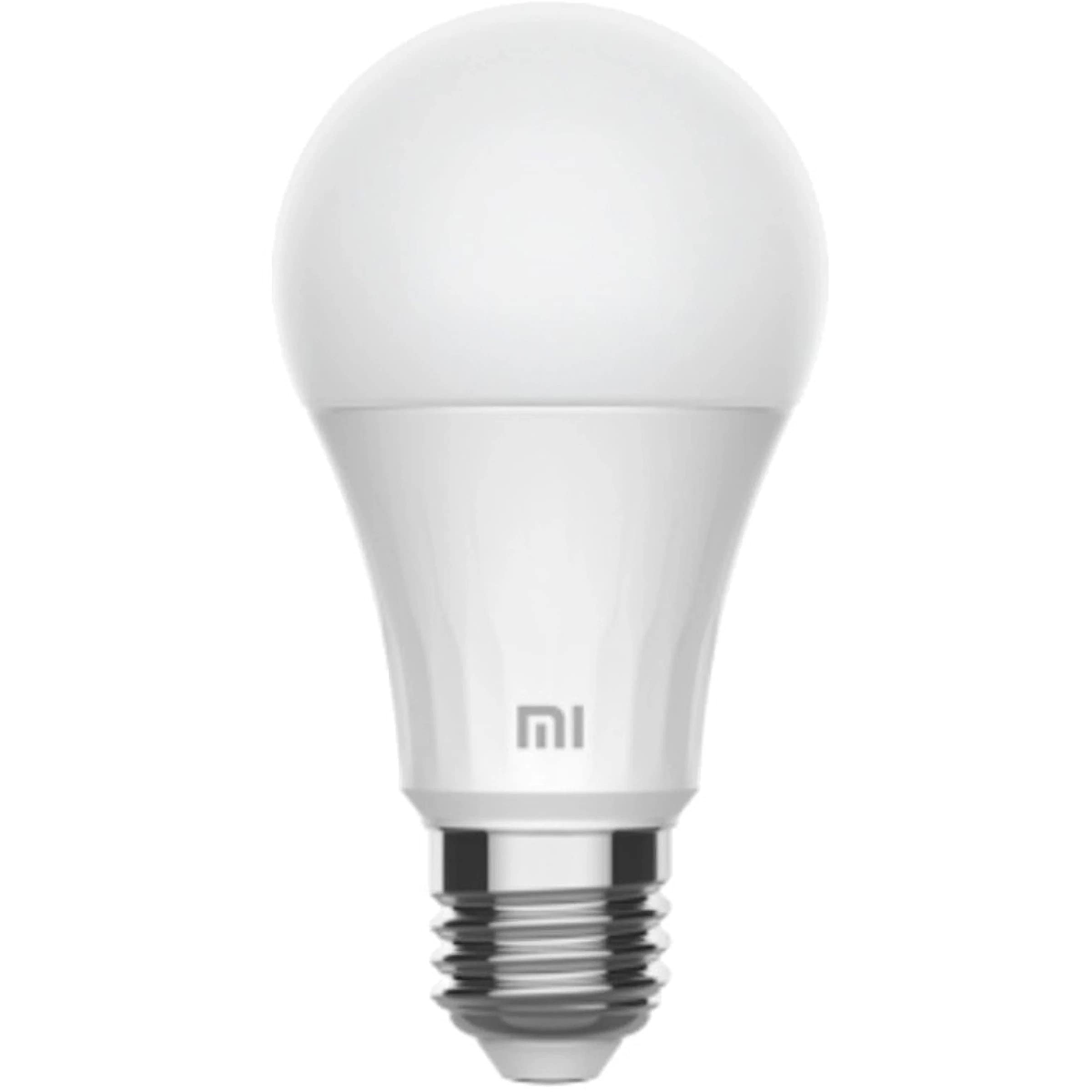 Xiaomi Mi Smart Bulb Warm White LED Light Bulb, 8 W, White, Pack of 1 Mi LED Smart Bulb (Warm White)