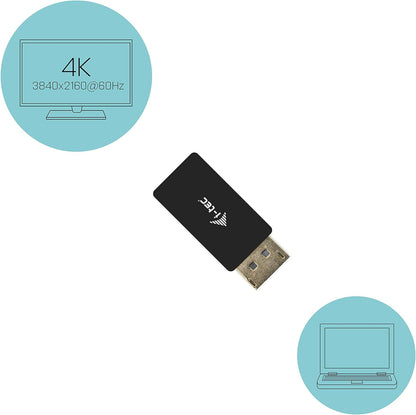 i-tec DisplayPort to HDMI Adapter - 4K/60Hz