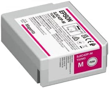 SJIC42P-M Ink cartridge for ColorWorks C4000e ( Magenta