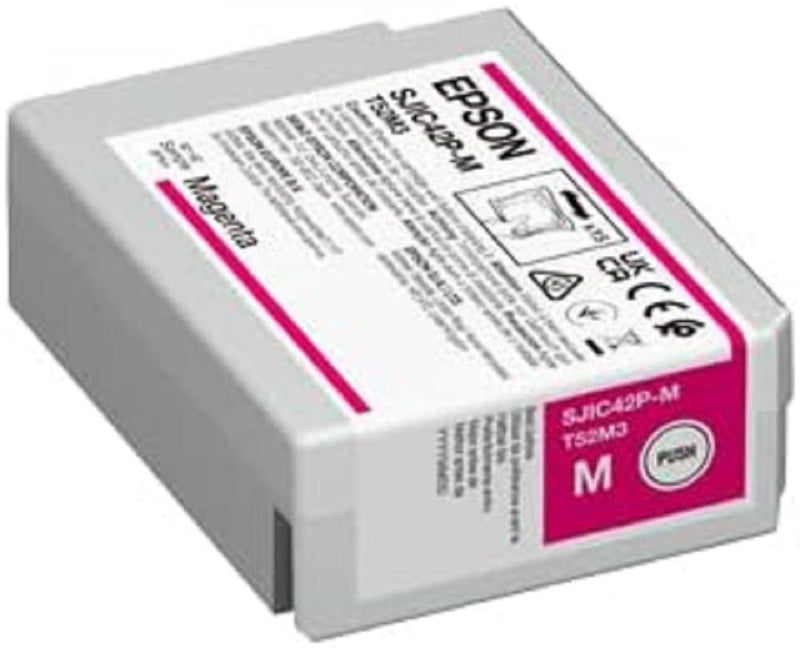 SJIC42P-M Ink cartridge for ColorWorks C4000e ( Magenta