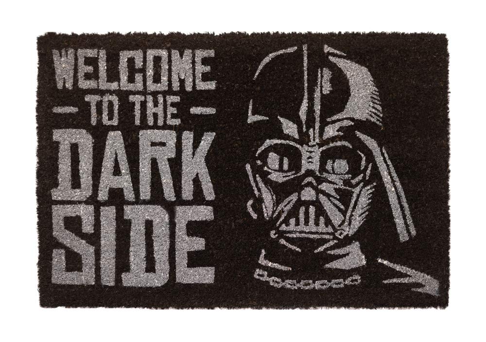 Felpudo Star Wars DarkBlader - Felpudo Entrada casa Originales, Felpudo Friki : Tapete Entrada casa, Decoracion hogar | Alfombra Entrada casa de Fibra de Coco Antideslizante e Impermeable (40x60cm