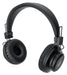 Manhattan Sound Science Bluetooth® On-Ear Headset Headphones 3.5 mm Jack Socket On-Ear Design Black