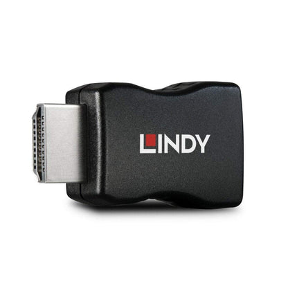 Lindy 32104 HDMI 10.2G EDID Emulator, 3840x2160@30Hz support, HDCP Pass-Through, Overcomes EDID Related Problems, Use with PCs and AV Equipment, Black